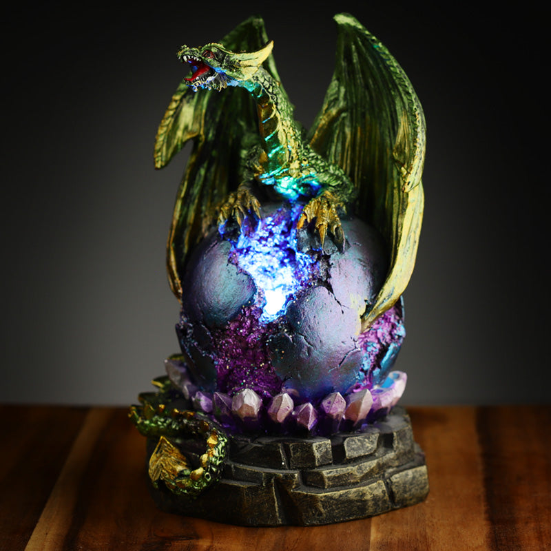 Dark Legends LED Geode Plinth Dragon Egg DRG506