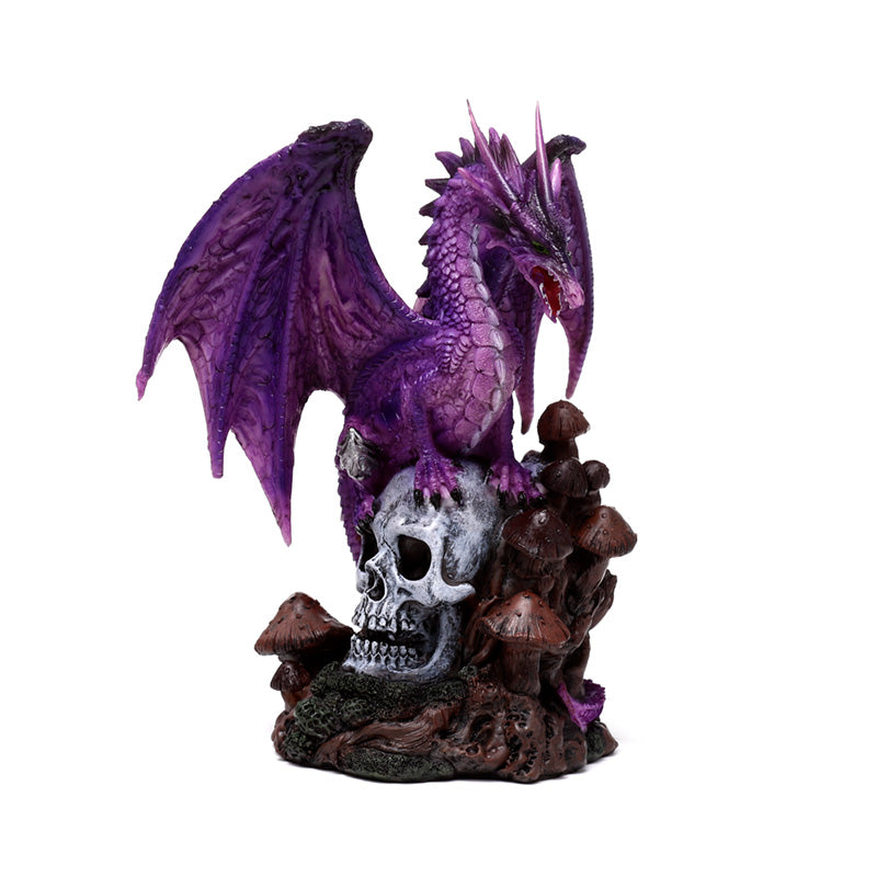 Enchanted Nightmare Amethyst Spirit of the Forest Skull Dragon DRG562