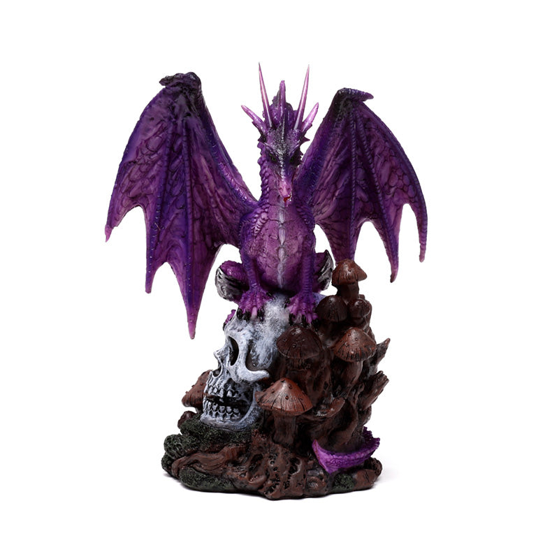 Enchanted Nightmare Amethyst Spirit of the Forest Skull Dragon DRG562