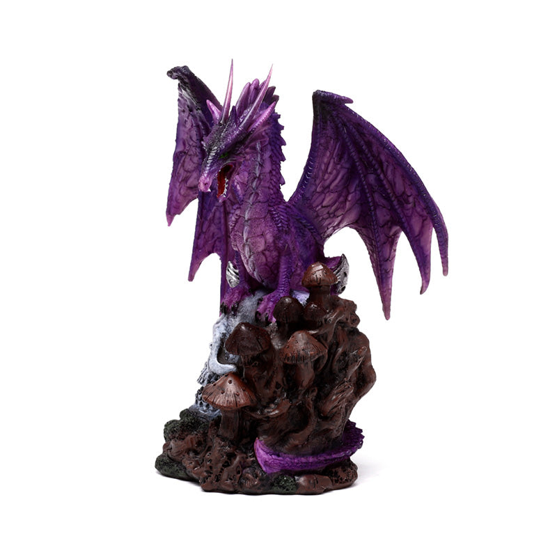 Enchanted Nightmare Amethyst Spirit of the Forest Skull Dragon DRG562