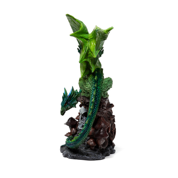 Enchanted Nightmare Emerald Spirit of the Forest Skull Dragon DRG563