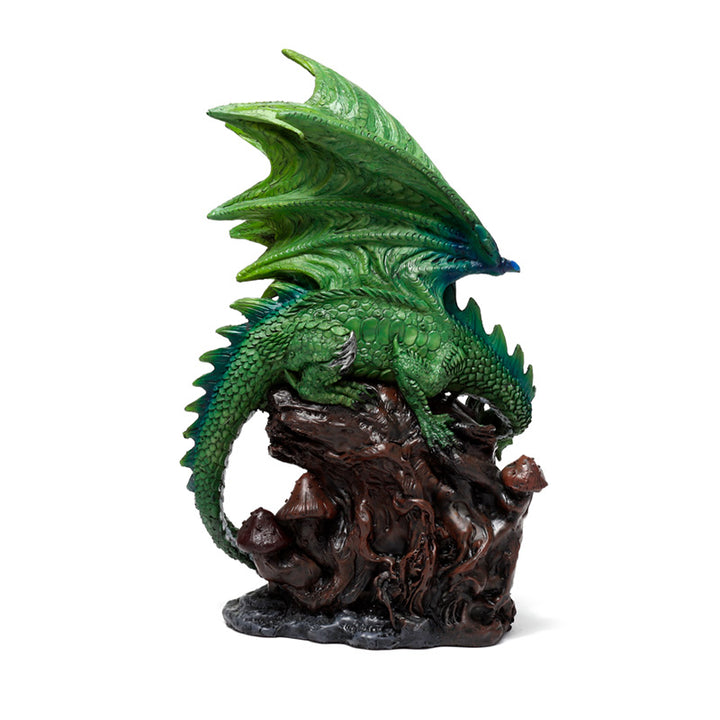Enchanted Nightmare Emerald Spirit of the Forest Skull Dragon DRG563