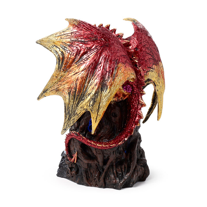 Dark Legends LED Keeper of the Death Gate Ruby Dragon DRG570
