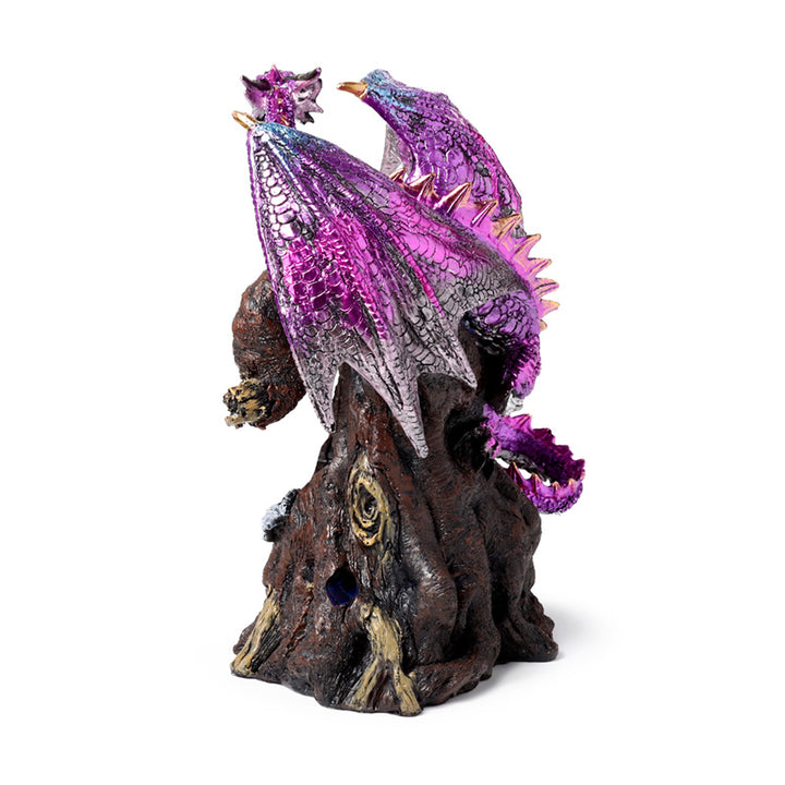 Dark Legends LED Keeper of the Death Gate Amethyst Dragon DRG571