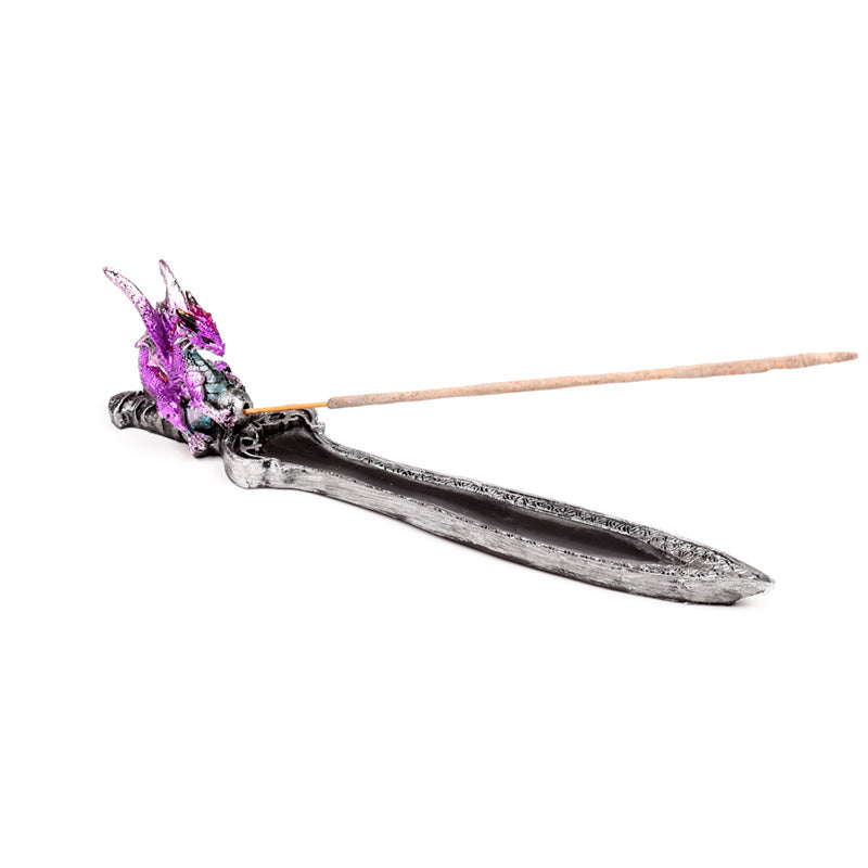 Dark Legends Mini Amethyst Dragon Incense Stick Burner DRG581
