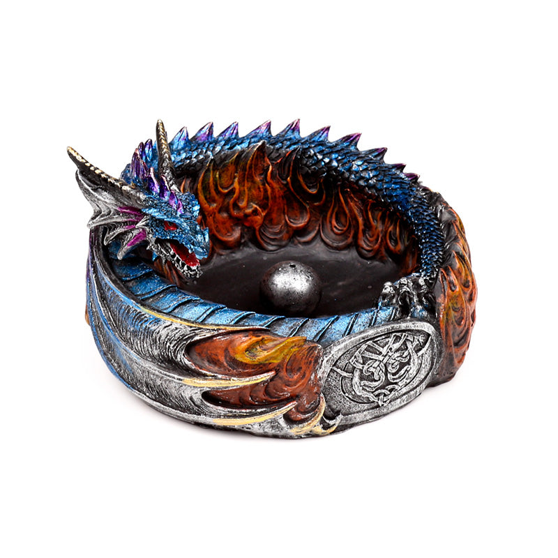 Dark Legends Circle of Fire Dragon Incense Sticks & Cone Burner DRG584