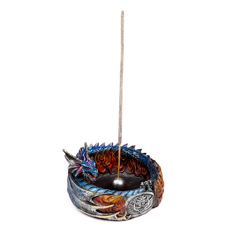 Dark Legends Circle of Fire Dragon Incense Sticks & Cone Burner DRG584