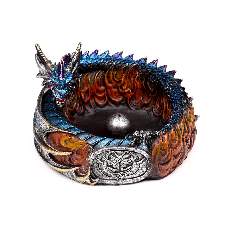 Dark Legends Circle of Fire Dragon Incense Sticks & Cone Burner DRG584