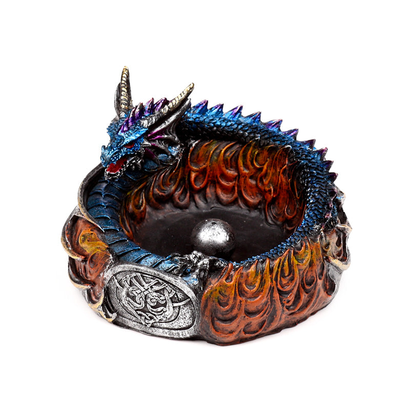 Dark Legends Circle of Fire Dragon Incense Sticks & Cone Burner DRG584