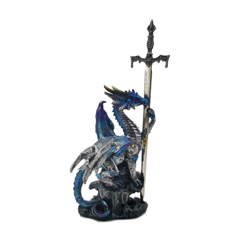 Dark Legend Protector of the Night Dragon with Sword DRG585