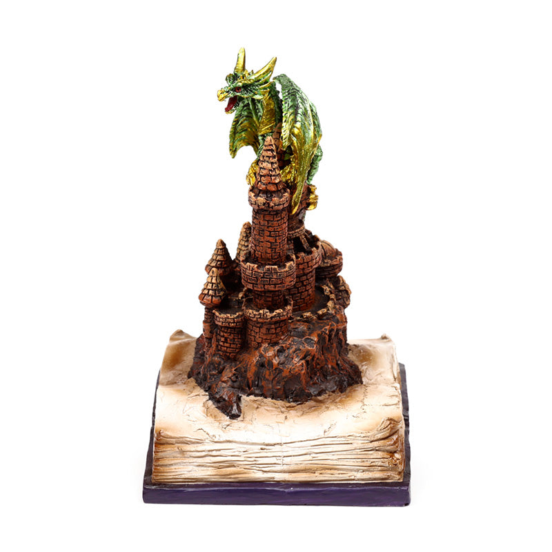 Dark Legends LED Enchanted Fairytale Castle Earth Dragon DRG586