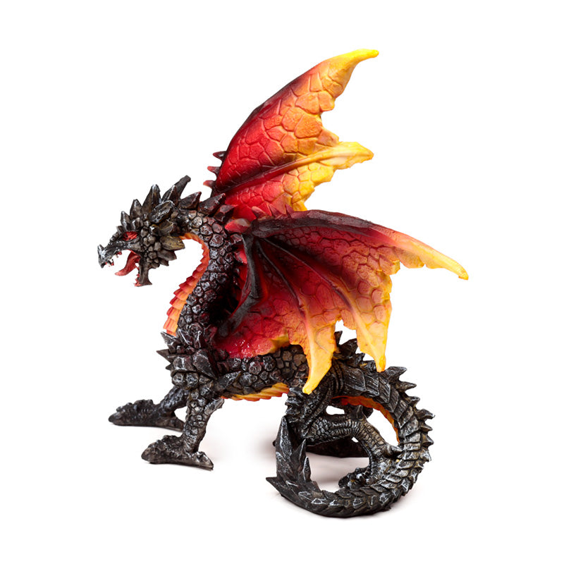 Dark Legends Protector of the Night Obsidian Fire Dragon DRG588