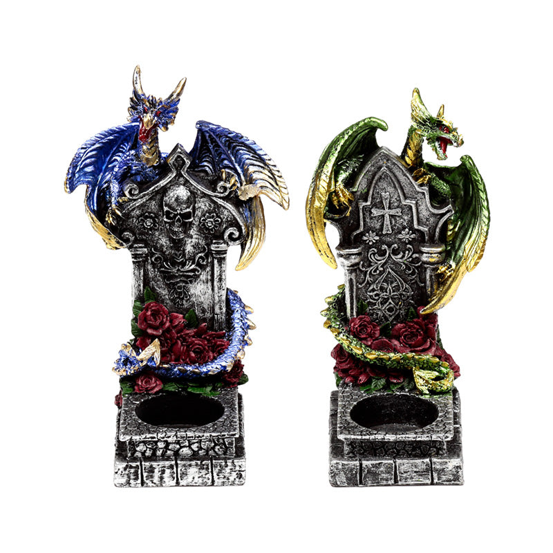 Dark Legends Guardian of the Dead Dragon Tea Light Candleholder DRG590