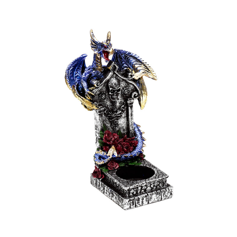 Dark Legends Guardian of the Dead Dragon Tea Light Candleholder DRG590