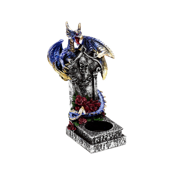 Dark Legends Guardian of the Dead Dragon Tea Light Candleholder DRG590