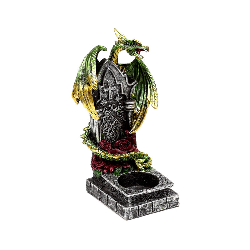Dark Legends Guardian of the Dead Dragon Tea Light Candleholder DRG590