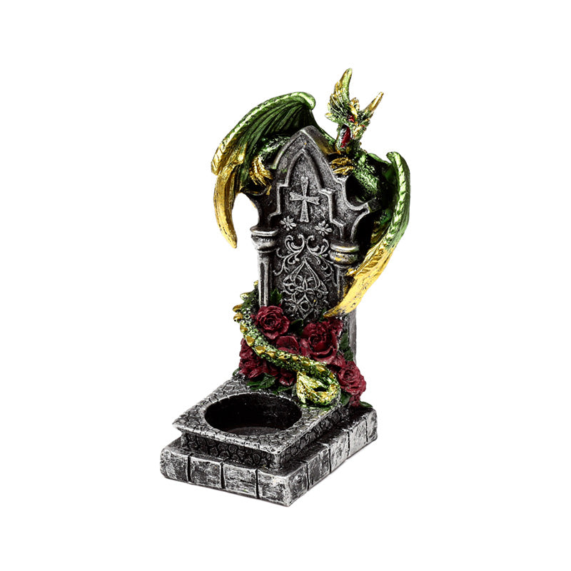 Dark Legends Guardian of the Dead Dragon Tea Light Candleholder DRG590