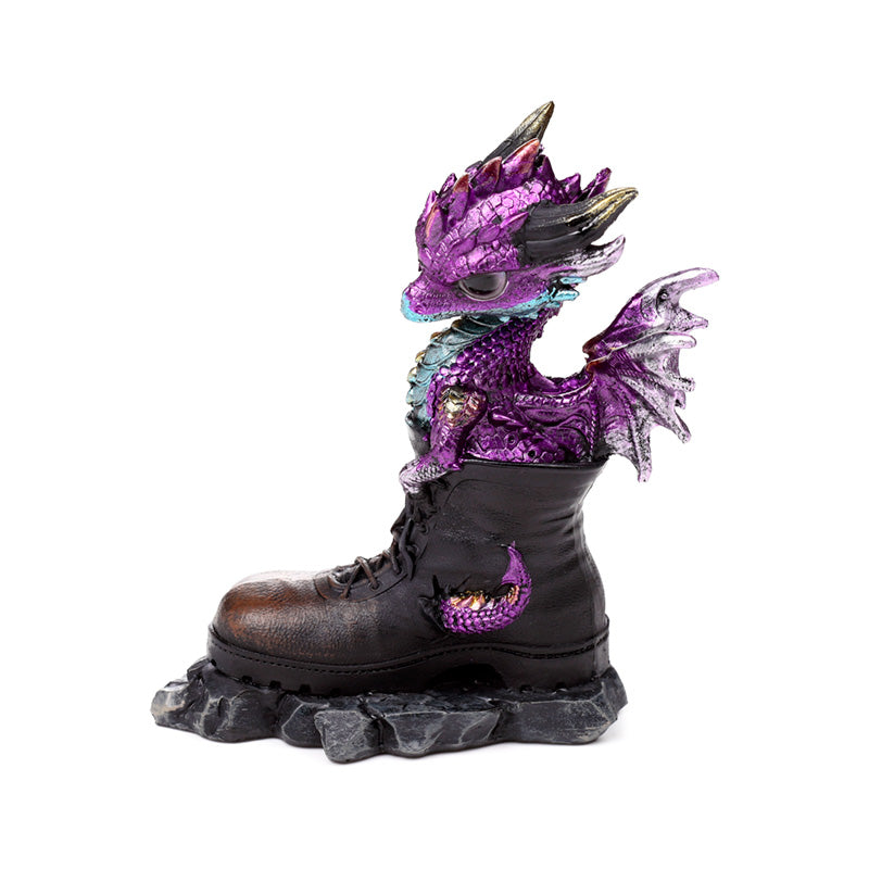 Elements Cute Baby Dragon in Old Boot DRG596