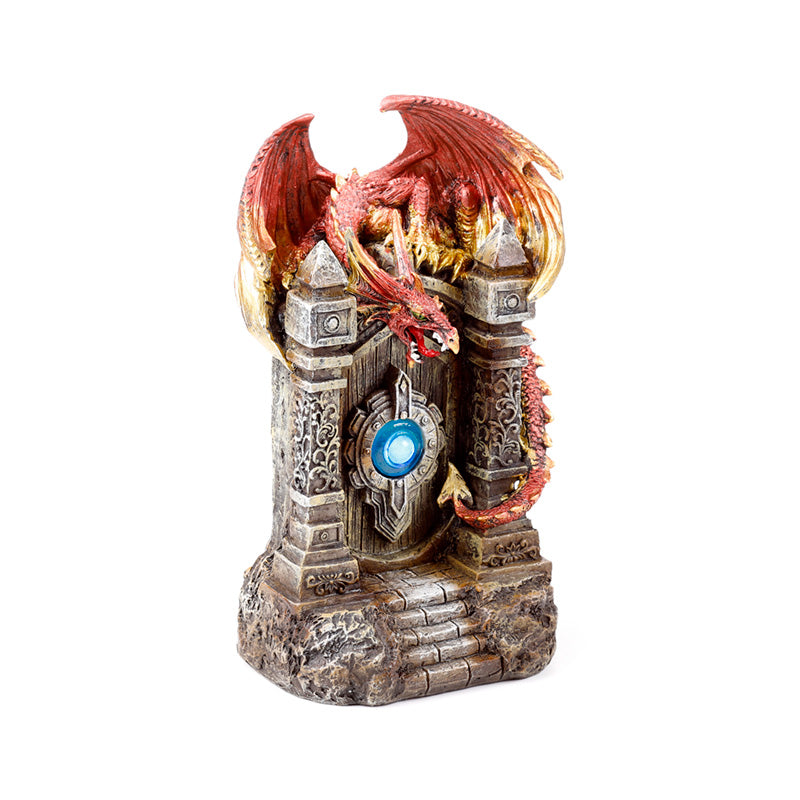 Dark Legends LED Mystical Doorway Fire Dragon DRG603