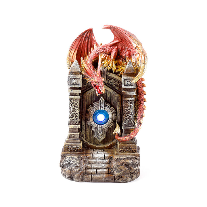 Dark Legends LED Mystical Doorway Fire Dragon DRG603