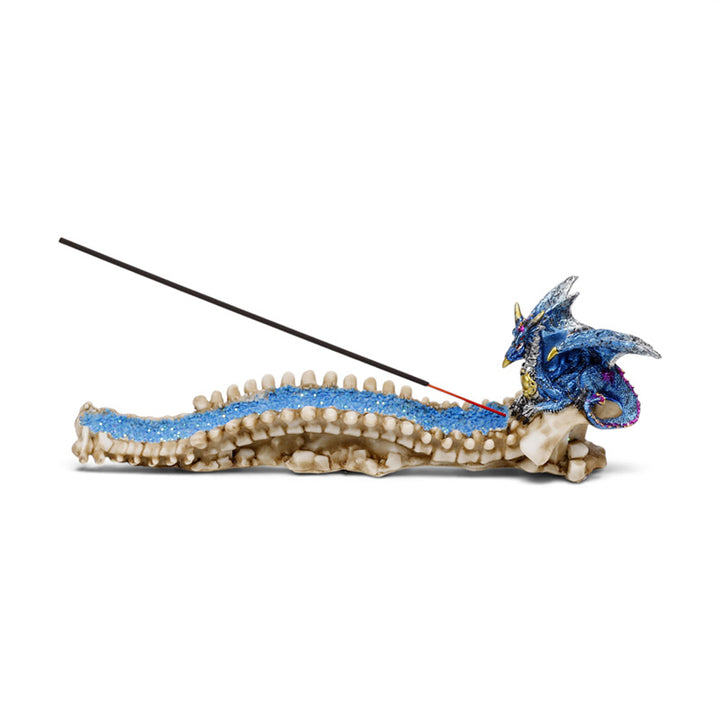 Dark Legends Crystal Skull Lagoon Ashcatcher Incense Stick Burner DRG607