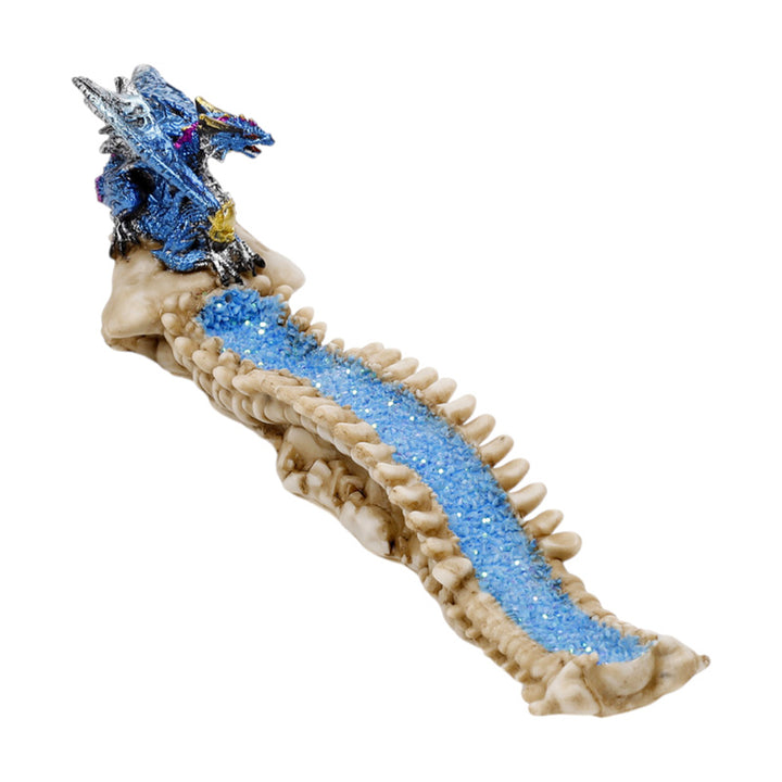 Dark Legends Crystal Skull Lagoon Ashcatcher Incense Stick Burner DRG607