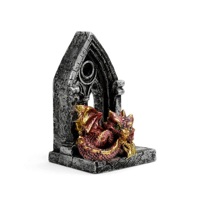 Elements Baby Dragon with Gothic Window Ruin DRG610