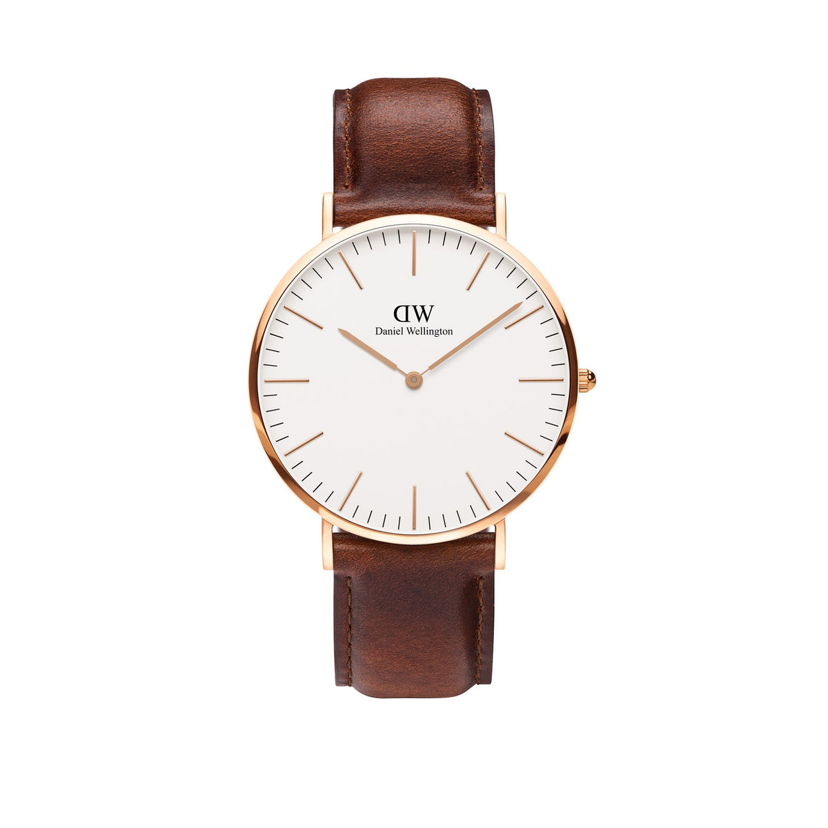 Daniel Wellington Classic St Mawes 40mm White Rose Gold Watch DW00100006