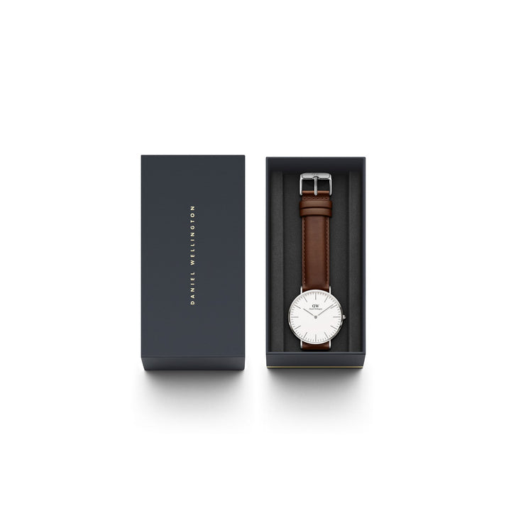 Daniel Wellington Classic Sheffield 36mm White Silver Watch DW00100021
