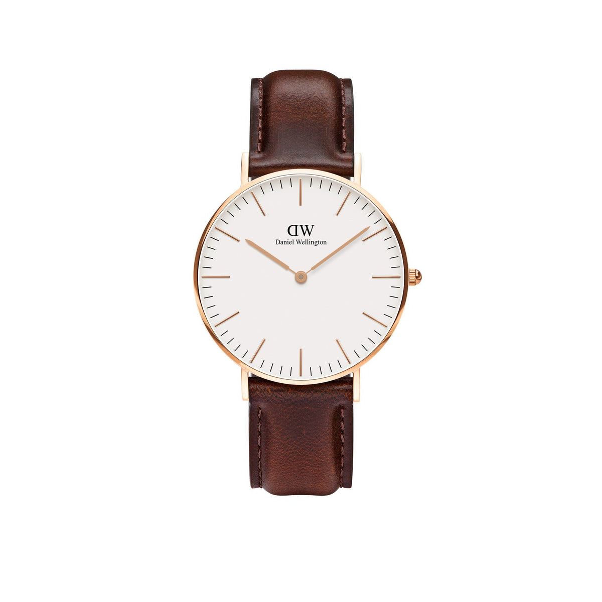 Daniel Wellington Classic Bristol 36mm White Rose Gold Watch DW00100039