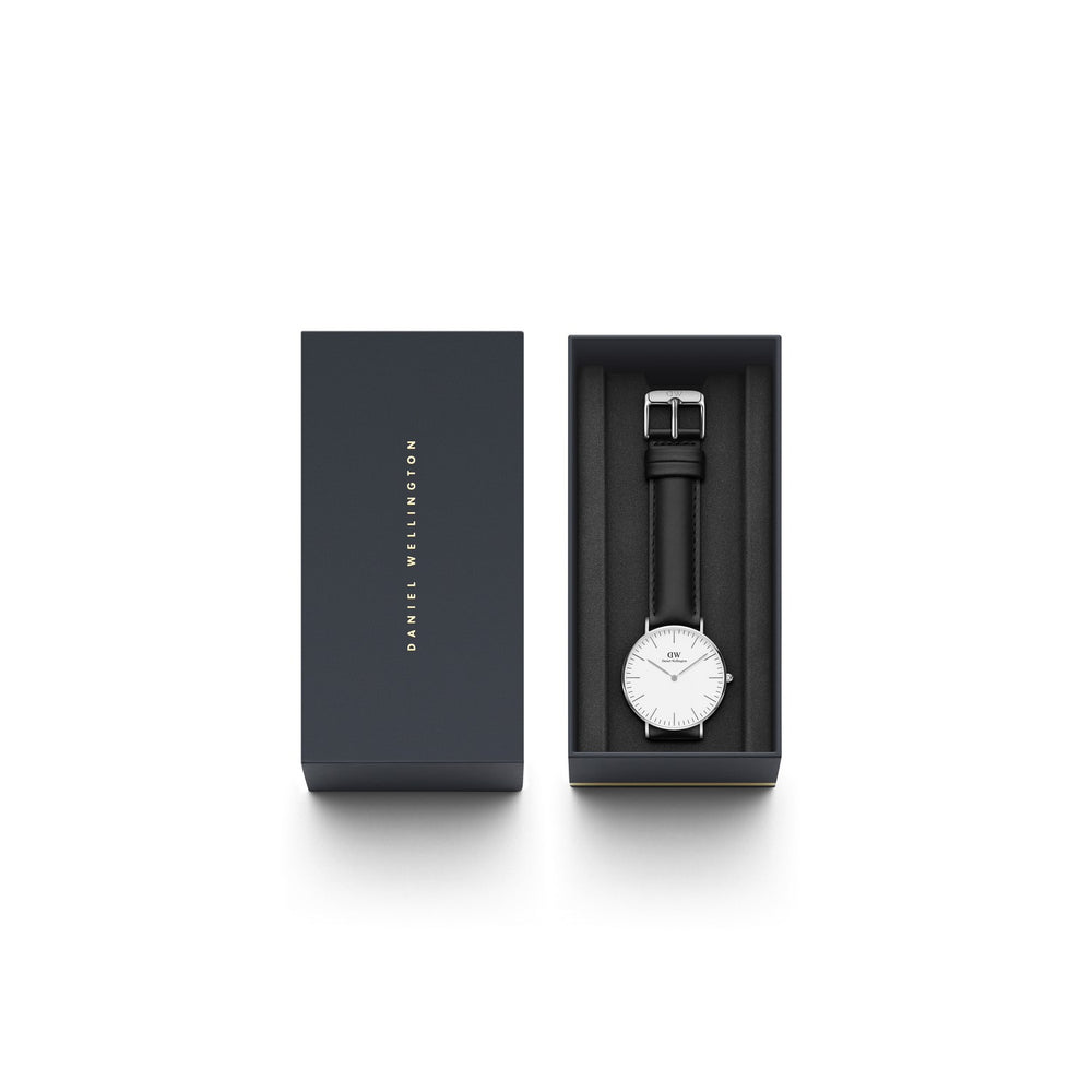 Daniel Wellington Classic Sheffield 36mm White Silver Watch DW00100053
