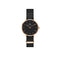 Daniel Wellington Petite Cornwall 28mm Black Rose Gold NATO Watch DW00100247