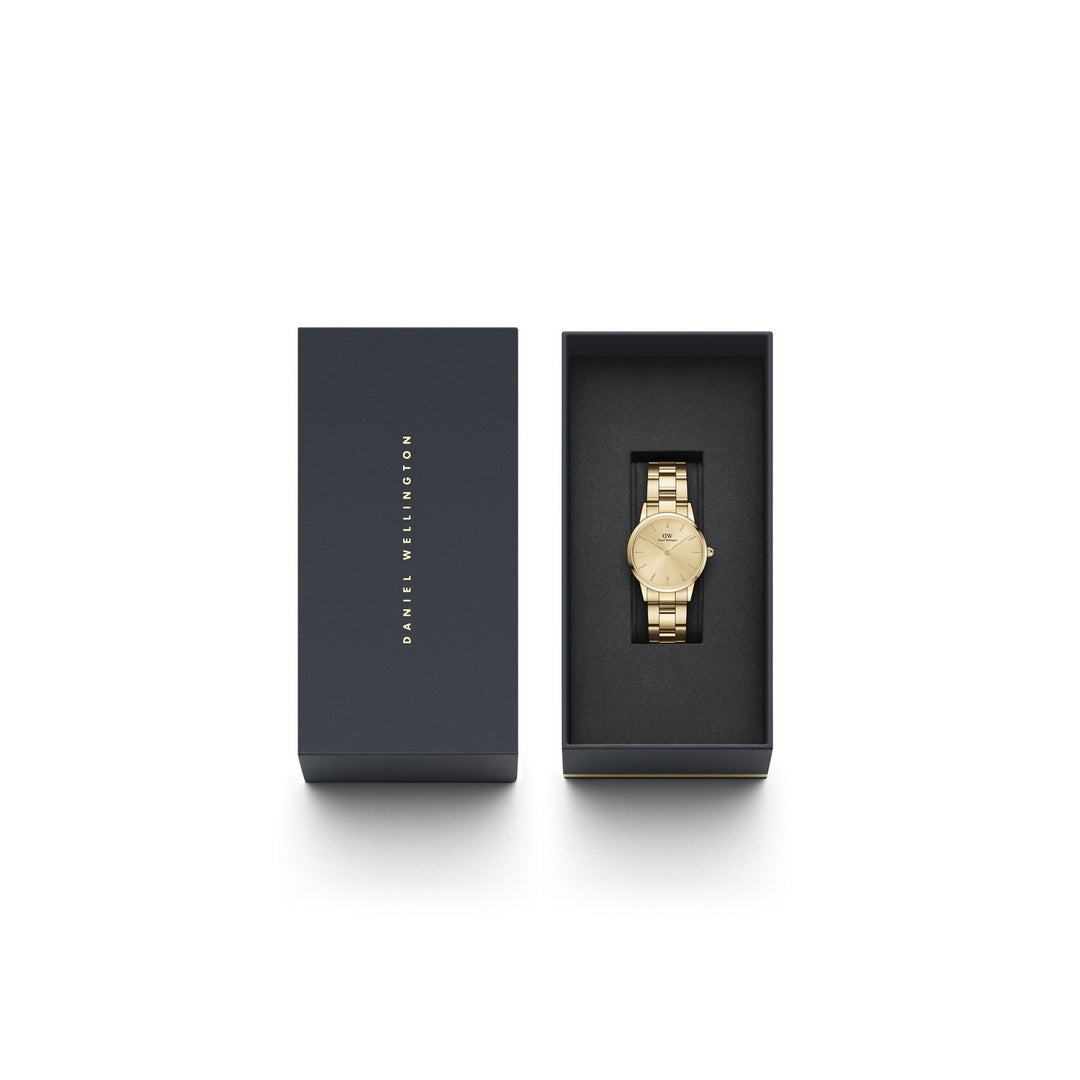 Daniel Wellington Iconic Link Unitone 28mm Gold Gold Watch DW00100403