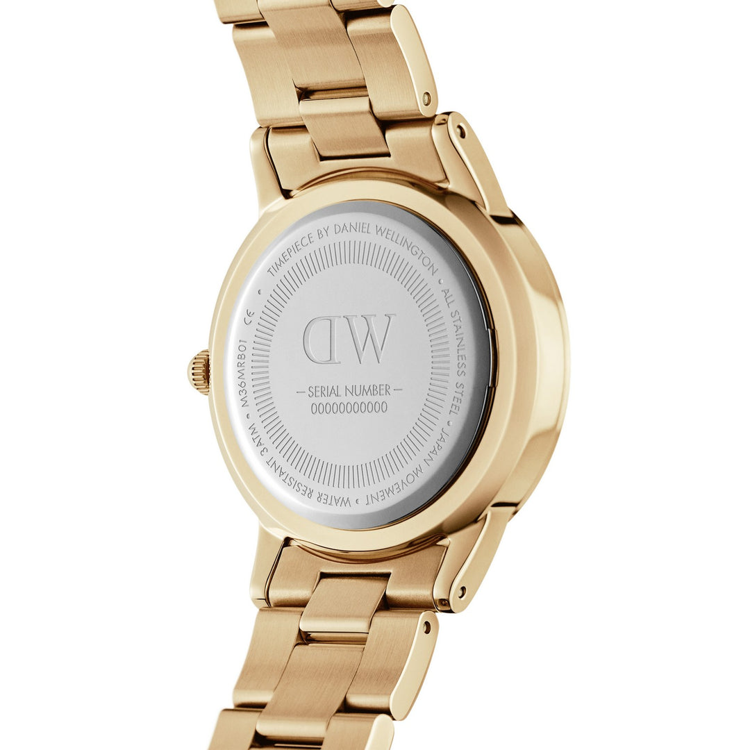 Daniel Wellington Iconic Link Unitone 28mm Gold Gold Watch DW00100403