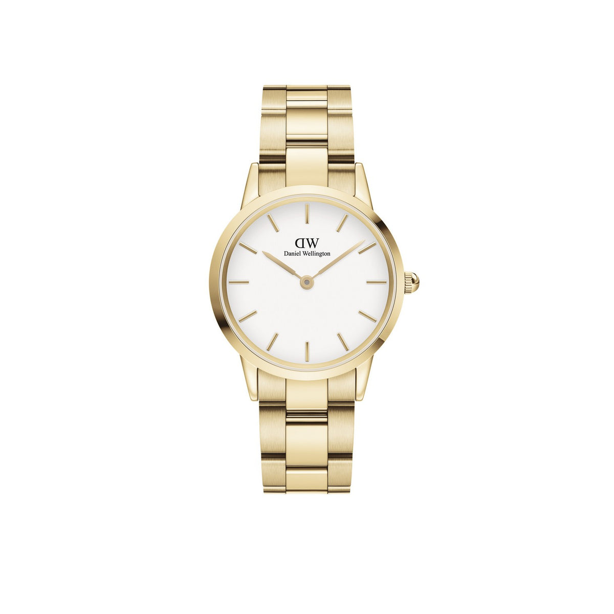 Daniel Wellington Iconic Link 28mm White Gold Watch DW00100565