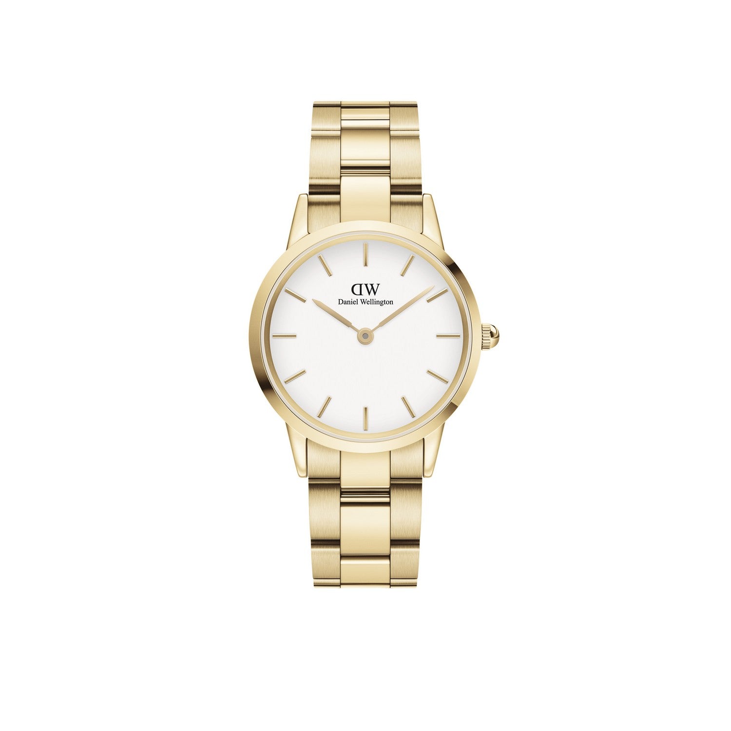 Daniel Wellington Iconic Link 28mm White Gold Watch DW00100565