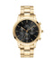 Daniel Wellington Iconic Chronograph Link 42mm Black Gold Watch DW00100641