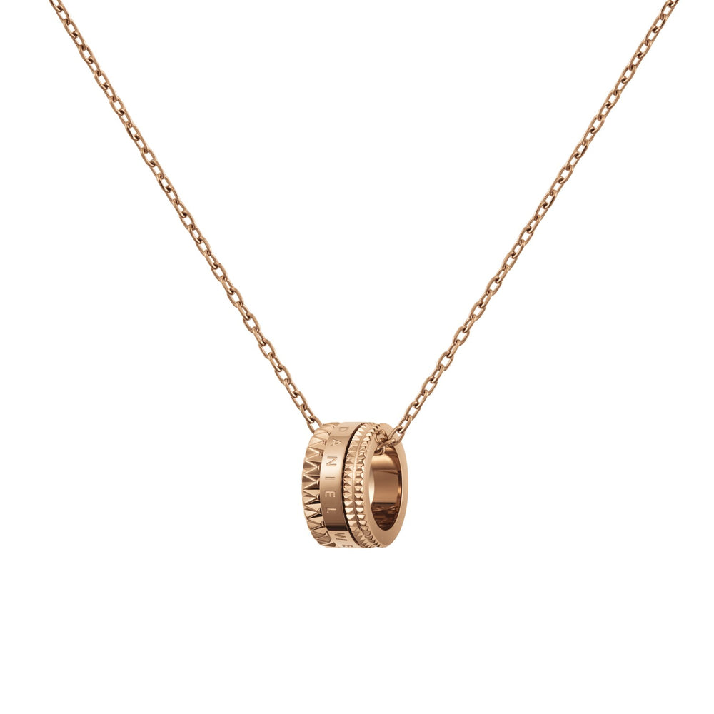 Daniel Wellington Elevation Women's Rose Gold Necklace DW00400194