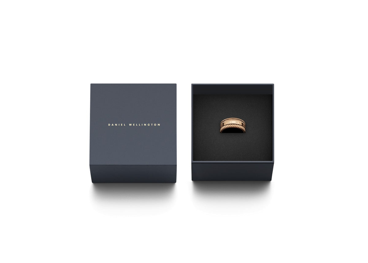Daniel Wellington Elevation Unisex Rose Gold Ring