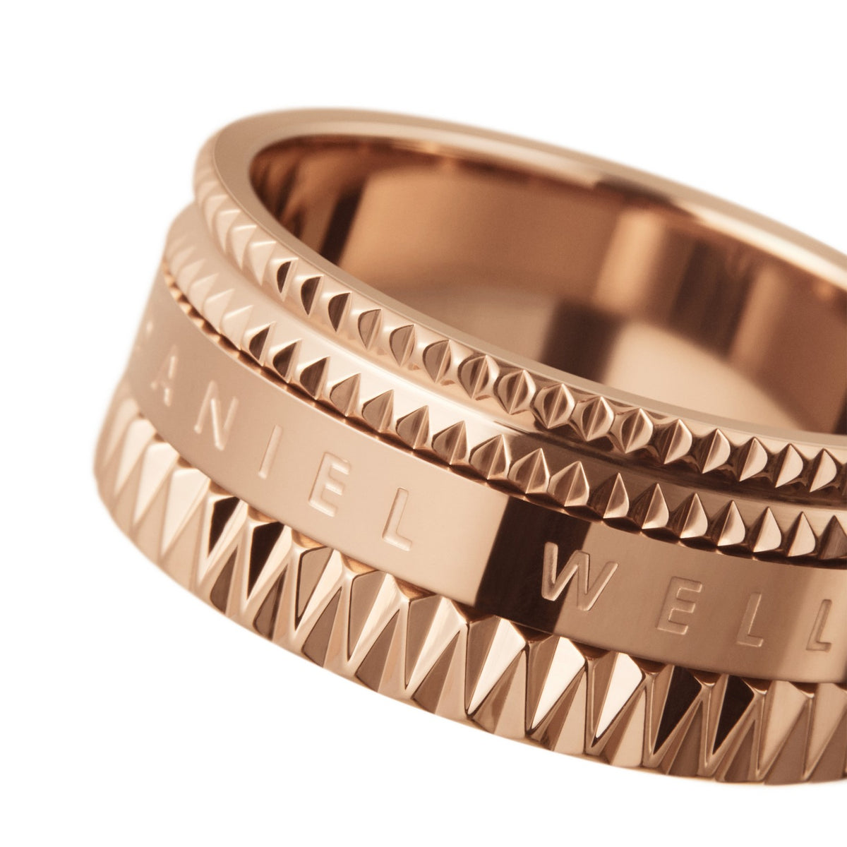 Daniel Wellington Elevation Unisex Rose Gold Ring