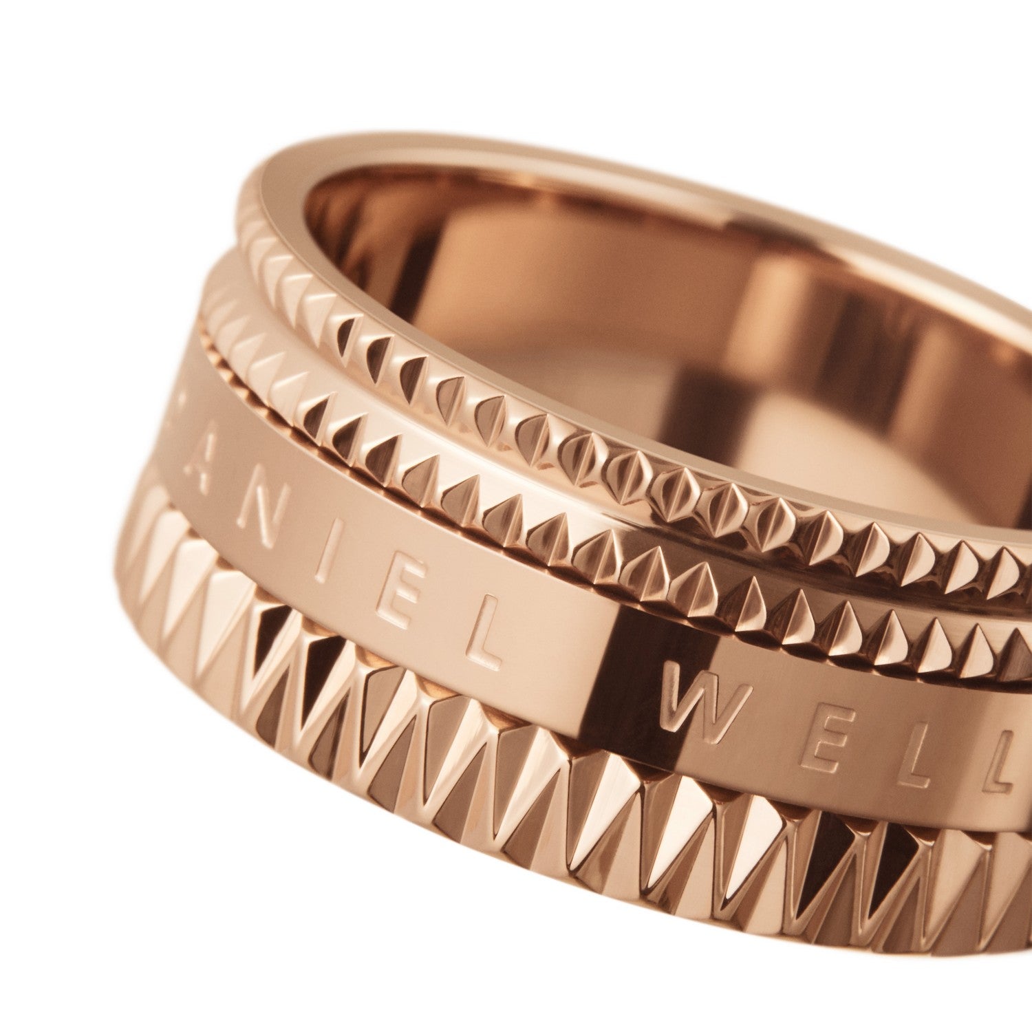 Daniel Wellington Elevation Unisex Rose Gold Ring