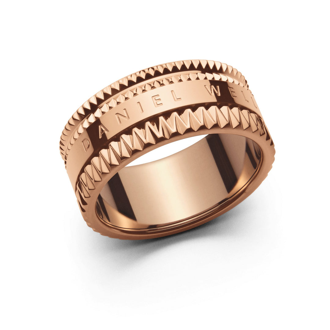 Daniel Wellington Elevation Unisex Rose Gold Ring DW00400198