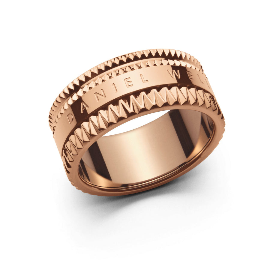 Daniel Wellington Elevation Unisex Rose Gold Ring DW00400198
