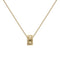 Daniel Wellington Elevation Women's Gold Necklace DW00400266