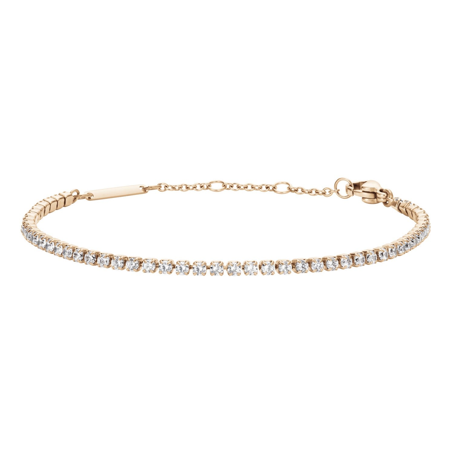 Daniel Wellington Classic Tennis Women's Rose Gold Bracelet DW00400387