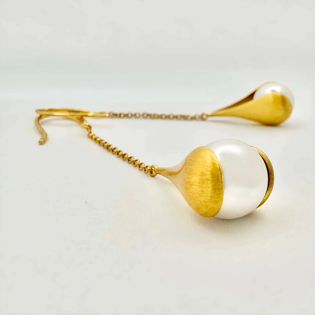 Dangle Freshwater Pearl Earrings