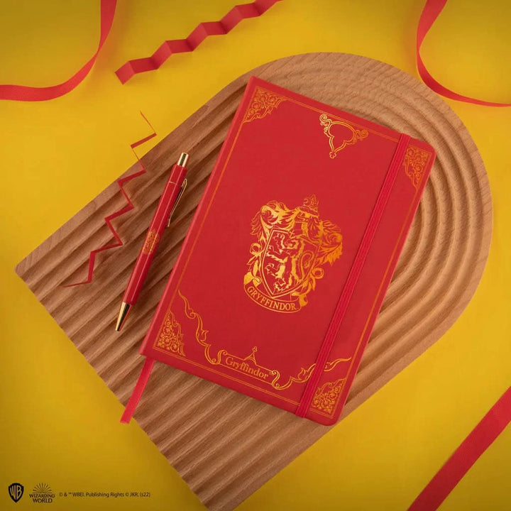 Harry Potter Deluxe Notebook Set With Pen - Gryffindor CR5601