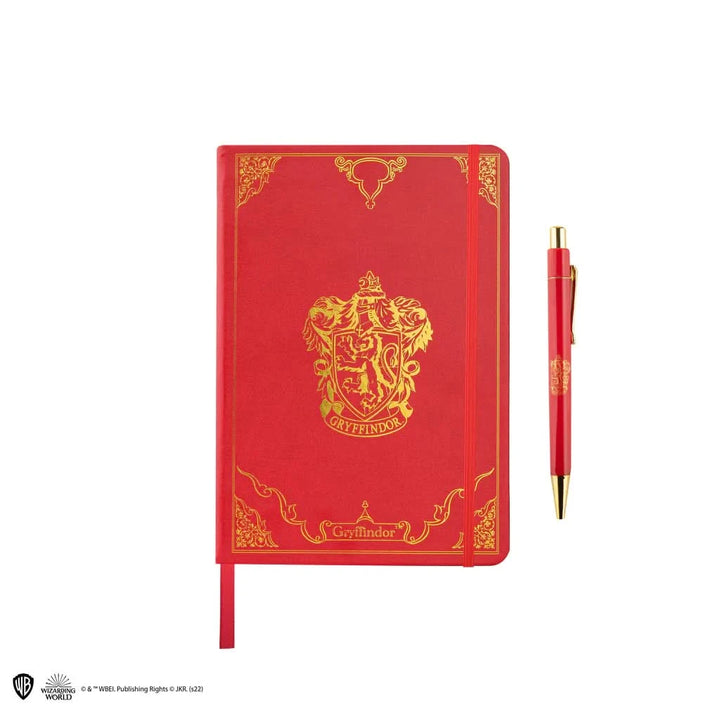 Harry Potter Deluxe Notebook Set With Pen - Gryffindor CR5601