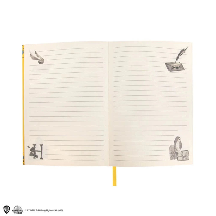 Deluxe Notebook Magical World Hufflepuff CR5614