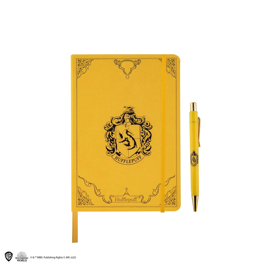 Harry Potter Deluxe Notebook Set With Pen - Hufflepuff CR5604